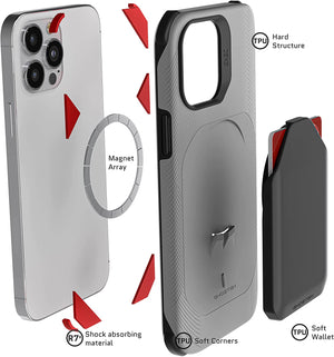 GHOSTEK Exec 5 - iPhone 13 Pro Max Case - Case Studio